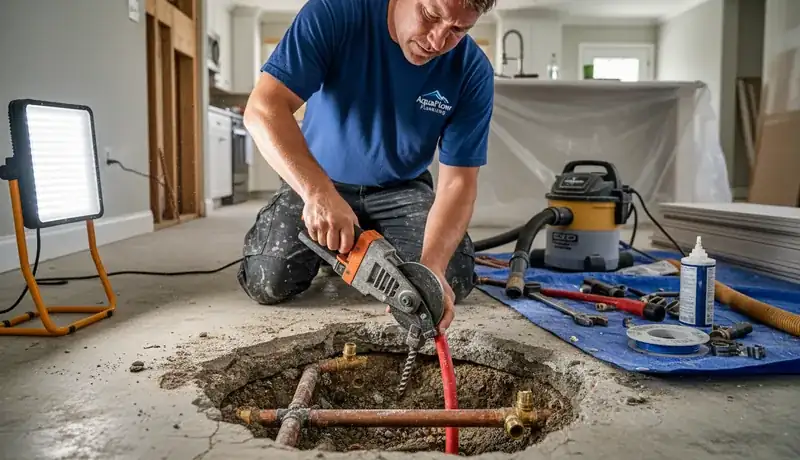 Expert Plumbing Pro - slab-leak-repair